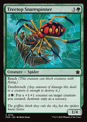 Treetop Snarespinner - fdn Spoiler