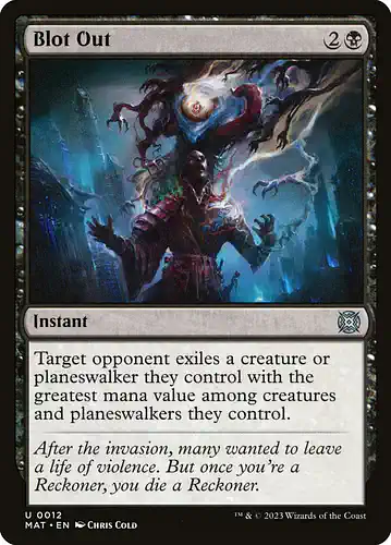 Blot Out - mat Spoiler