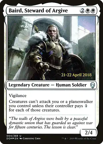 Baird, Steward of Argive - dom Spoiler