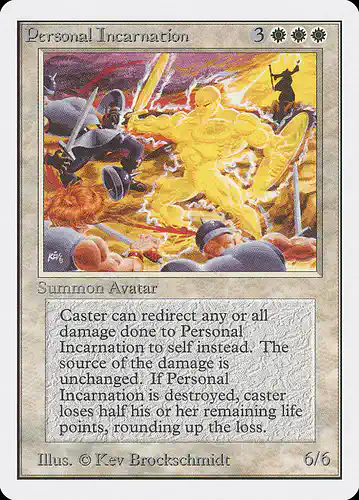 Personal Incarnation - 2ed Spoiler