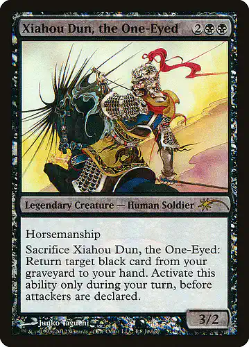 Xiahou Dun, the One-Eyed - j12 Spoiler