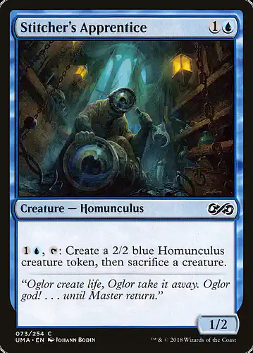 Stitcher's Apprentice - uma Spoiler