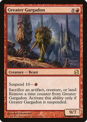 Greater Gargadon - mma Spoiler