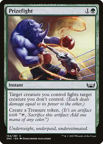 Prizefight - snc Spoiler