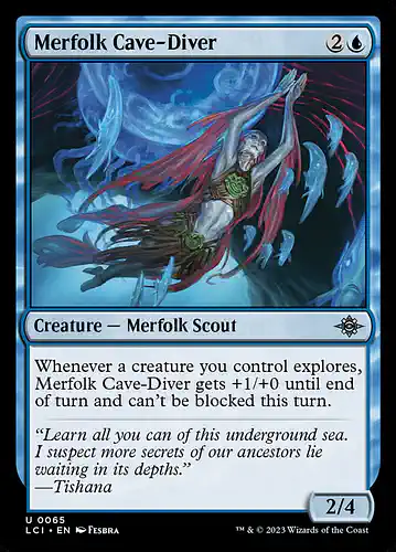 Merfolk Cave-Diver - lci Spoiler