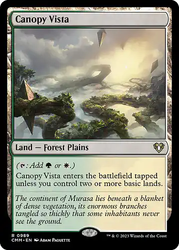 Canopy Vista - cmm Spoiler
