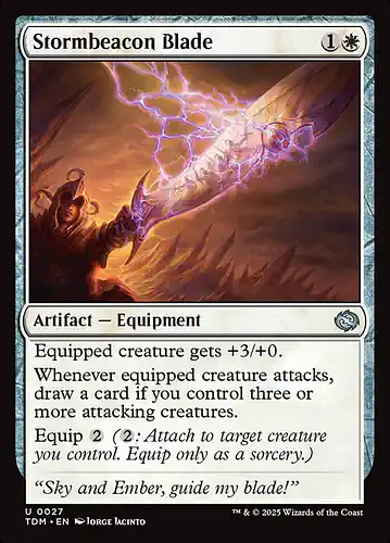 Stormbeacon Blade - tdm Spoiler