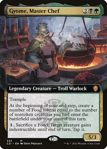 Gyome, Master Chef - c21 Spoiler