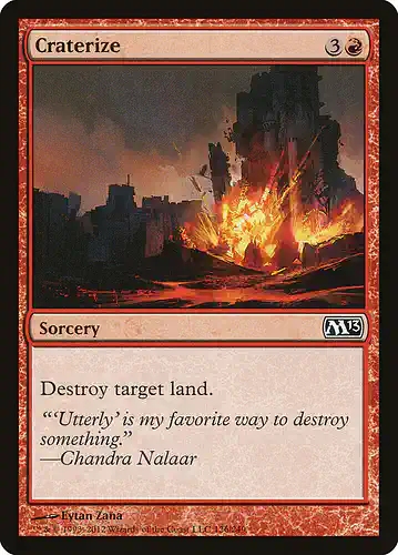 Craterize - m13 Spoiler