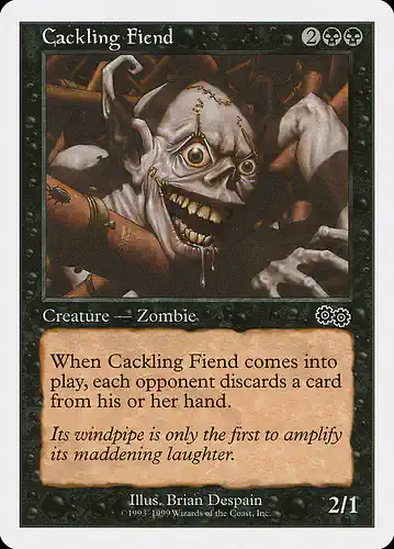 Cackling Fiend - brb Spoiler