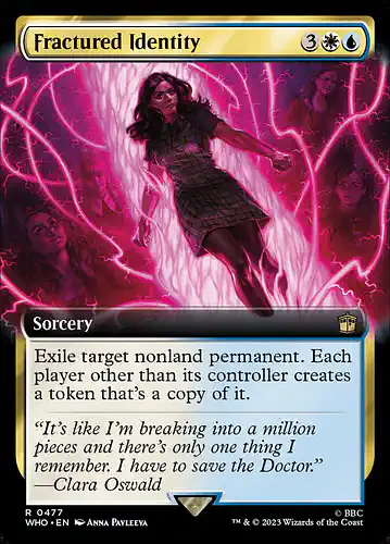 Fractured Identity - who Spoiler