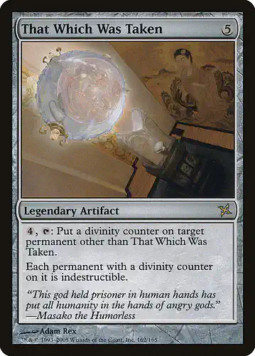 That Which Was Taken - bok Spoiler