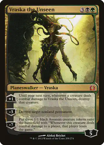 Vraska the Unseen - rtr Spoiler
