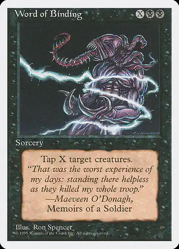 Word of Binding - 4ed Spoiler