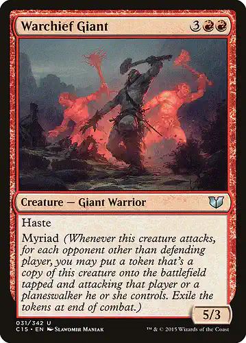 Warchief Giant - c15 Spoiler