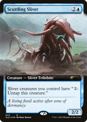 Scuttling Sliver - sld Spoiler