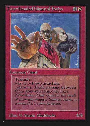 Two-Headed Giant of Foriys - ced Spoiler