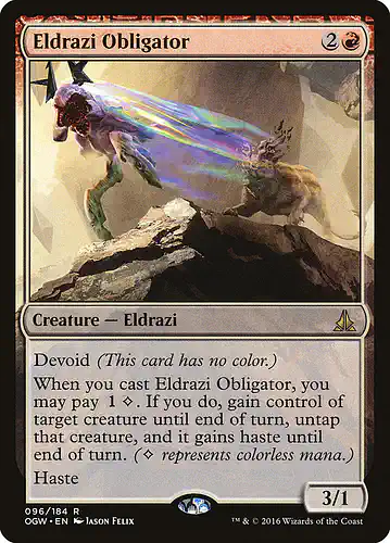 Eldrazi Obligator - ogw Spoiler