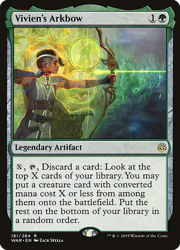 Vivien's Arkbow - war Spoiler