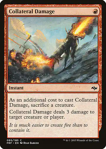 Collateral Damage - frf Spoiler