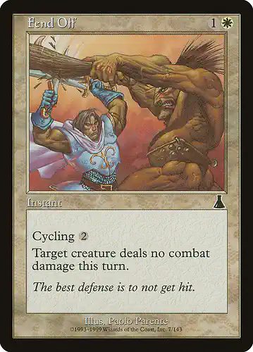 Fend Off - uds Spoiler