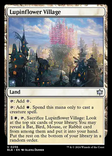 Lupinflower Village - blb Spoiler