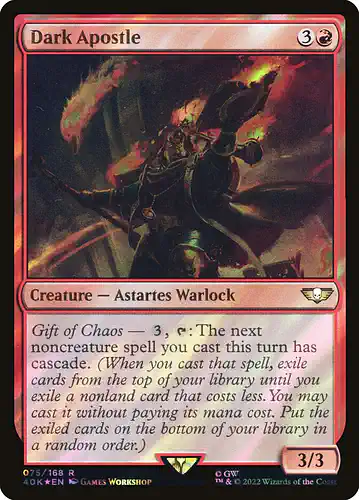 Dark Apostle - 40k Spoiler