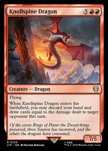 Knollspine Dragon - ltc Spoiler