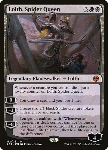 Lolth, Spider Queen - afr Spoiler