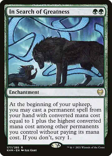 In Search of Greatness - khm Spoiler