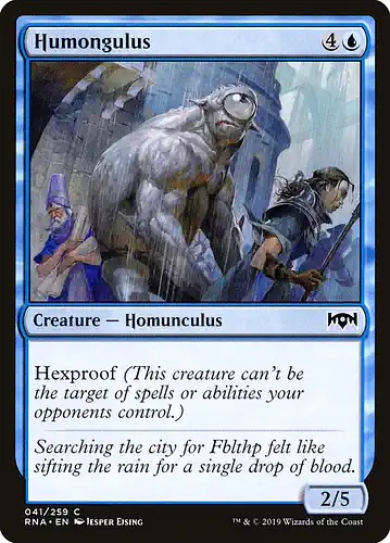 Humongulus - rna Spoiler