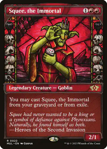 Squee, the Immortal - mul Spoiler