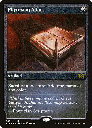 Phyrexian Altar - 2x2 Spoiler
