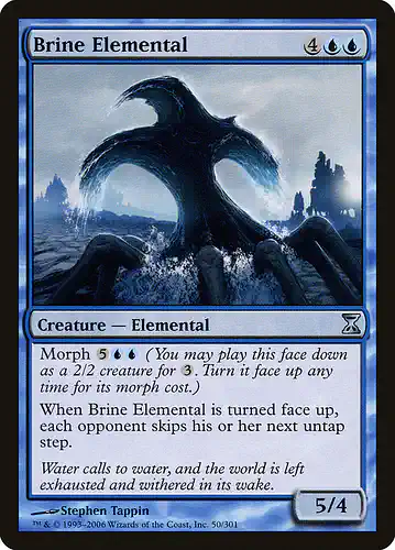 Brine Elemental - tsp Spoiler