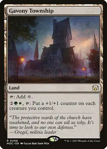 Gavony Township - moc Spoiler