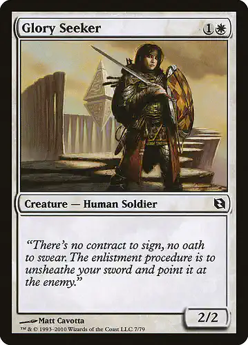 Glory Seeker - ddf Spoiler