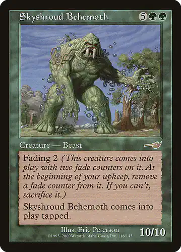 Skyshroud Behemoth - nem Spoiler