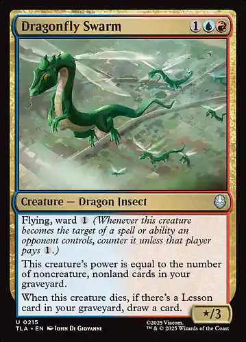 Dragonfly Swarm - tla Spoiler