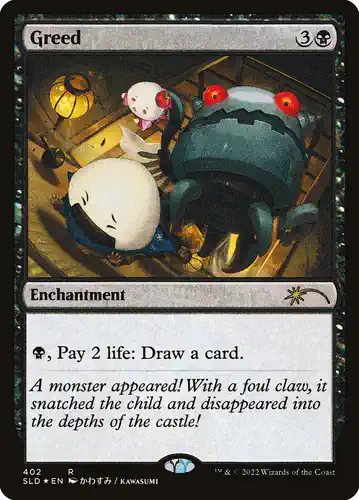 Greed - sld Spoiler