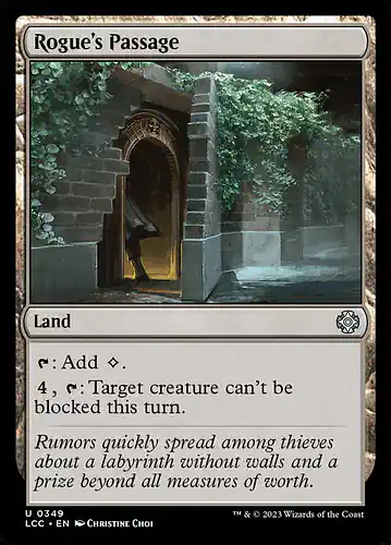 Rogue's Passage - lcc Spoiler