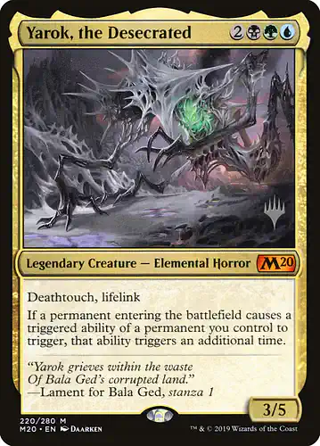 Yarok, the Desecrated - m20 Spoiler