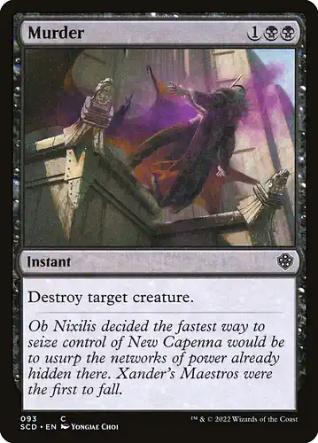 Murder - scd Spoiler