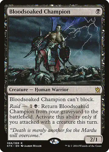 Bloodsoaked Champion - ktk Spoiler