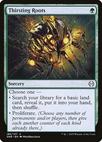 Thirsting Roots - one Spoiler