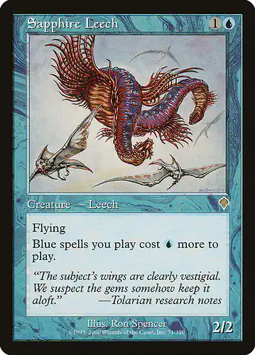 Sapphire Leech - inv Spoiler