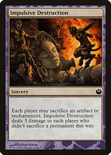 Impulsive Destruction - jou Spoiler
