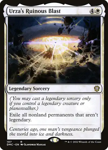 Urza's Ruinous Blast - dmc Spoiler