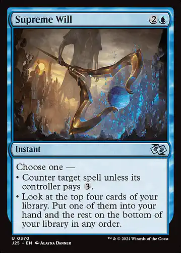 Supreme Will - j25 Spoiler