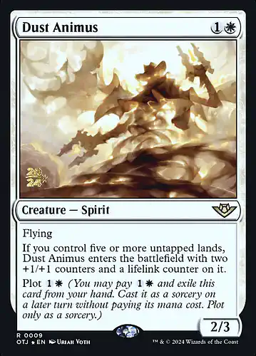 Dust Animus - otj Spoiler