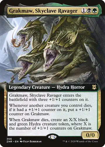 Grakmaw, Skyclave Ravager - znr Spoiler